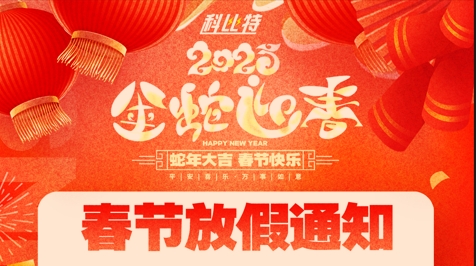 华球体育（中国）科技有限公司官网集团2025春节放假通知